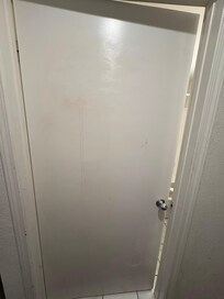 Bathroom door