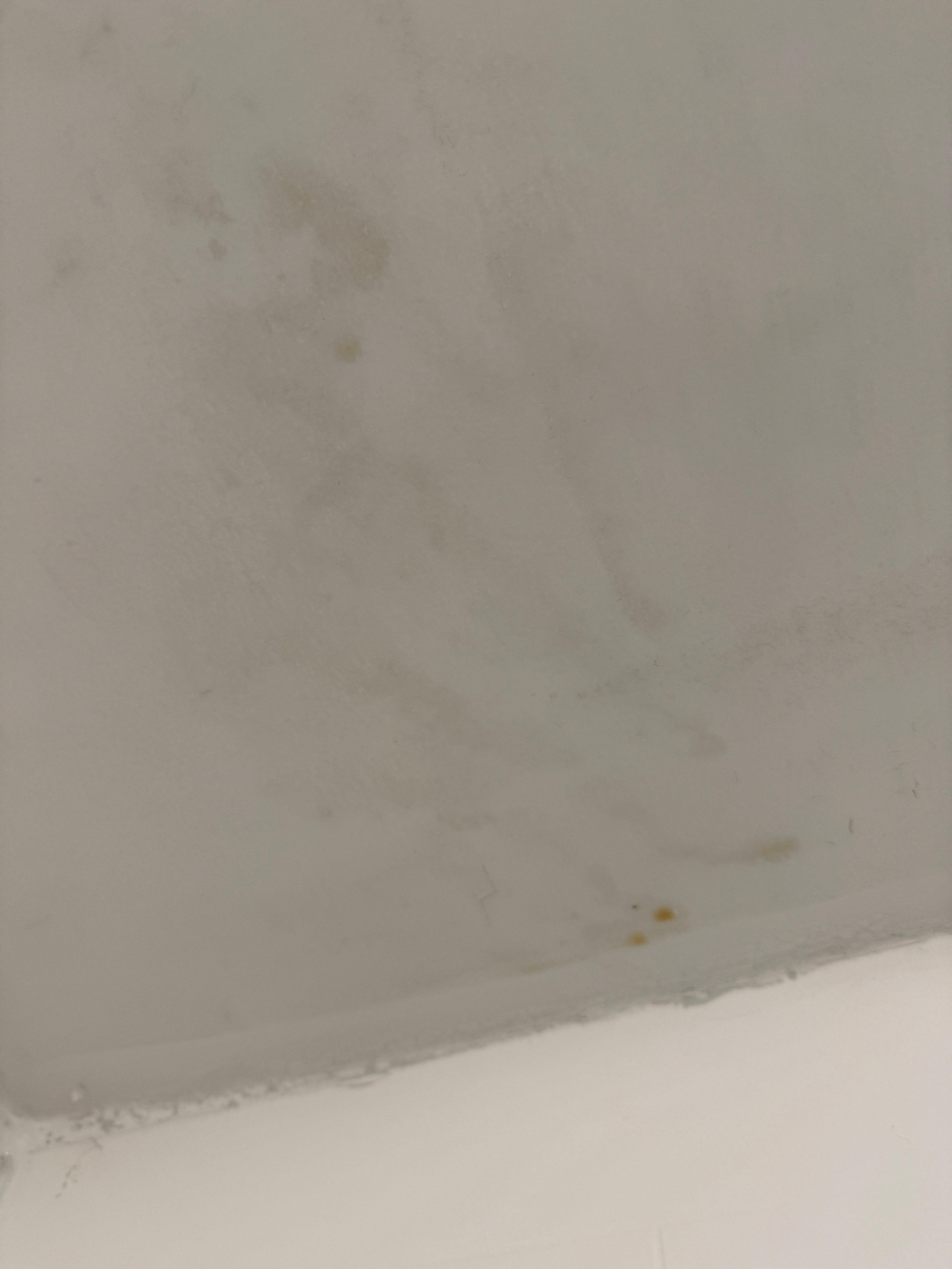 Ceiling water stained