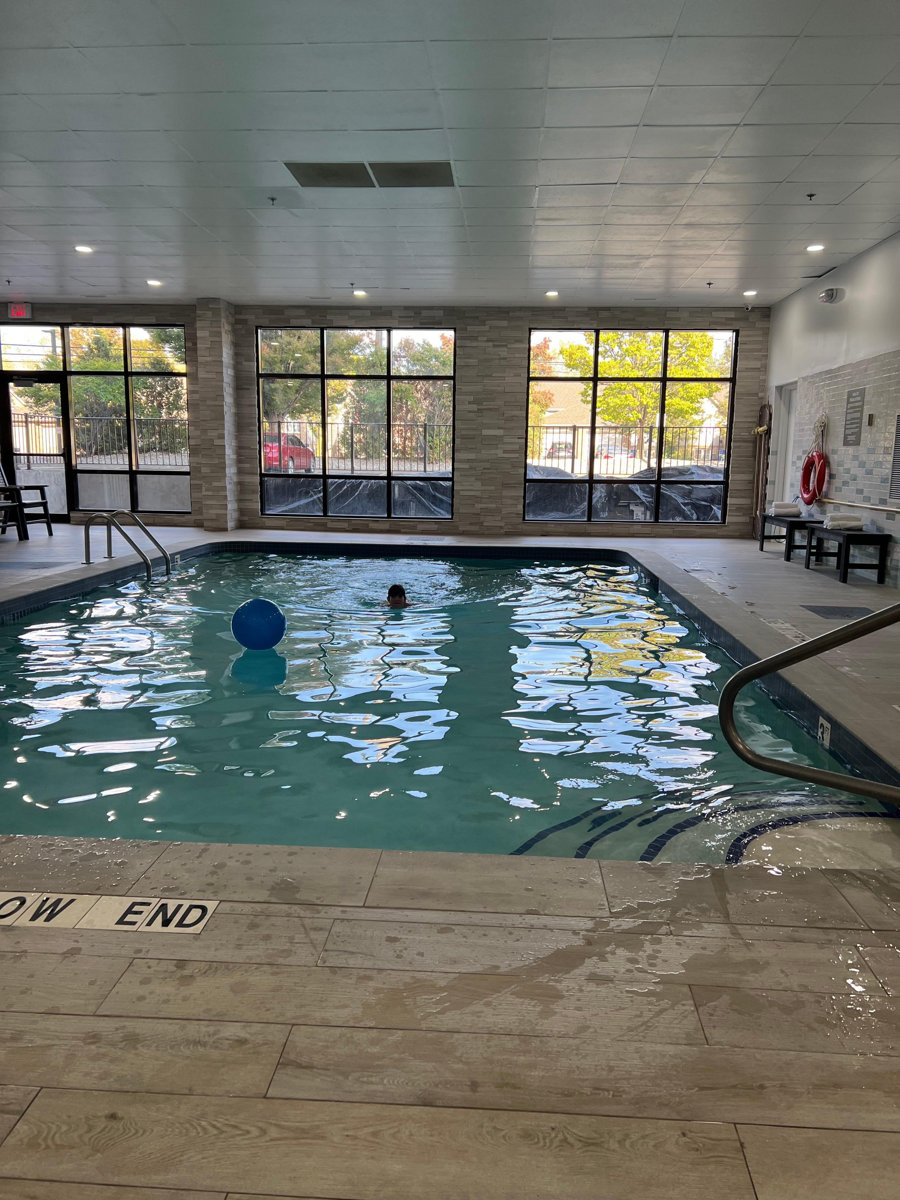 Grandson swimming (again!) 