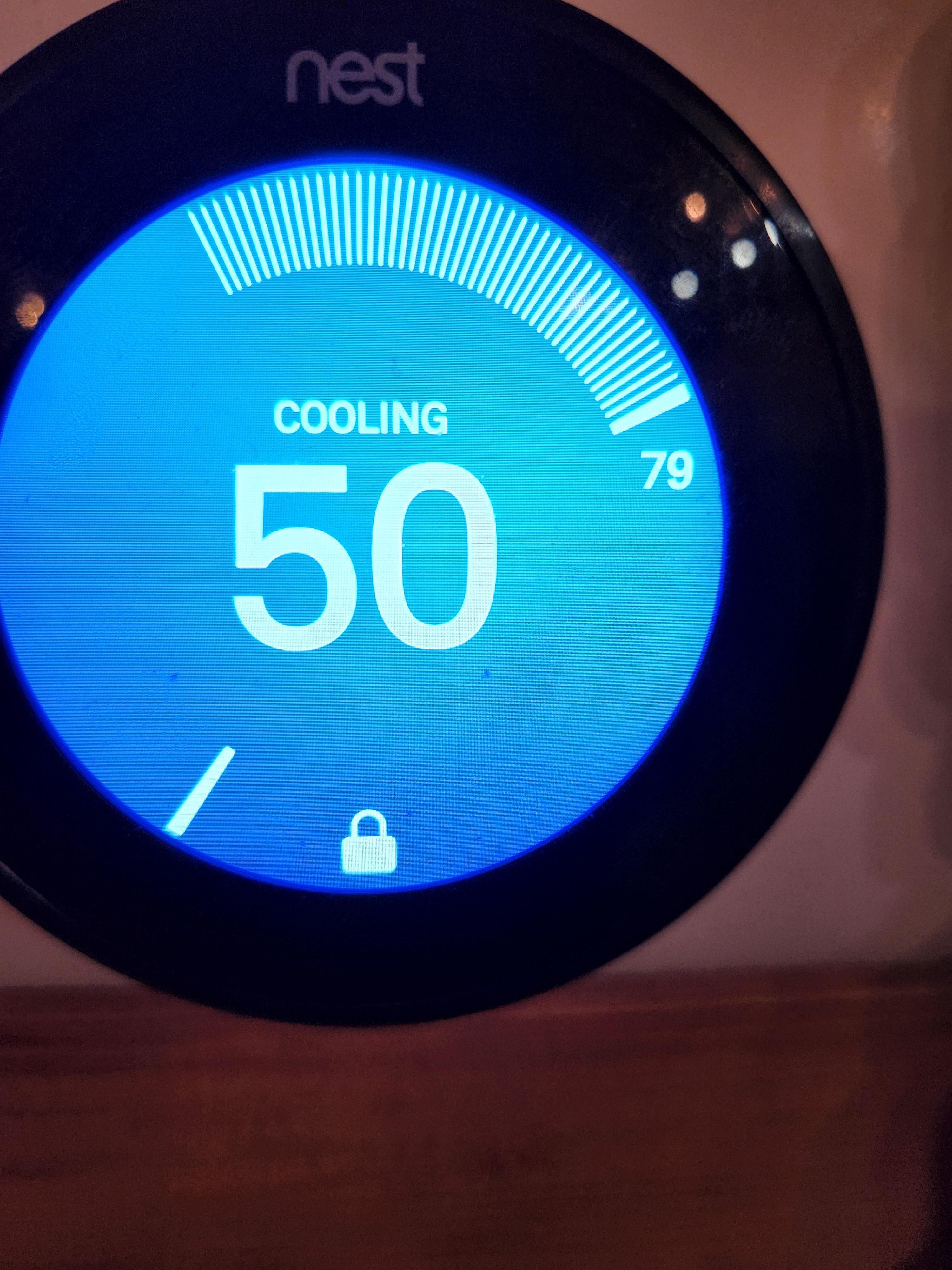 Owner still playing with the thermostat with no help