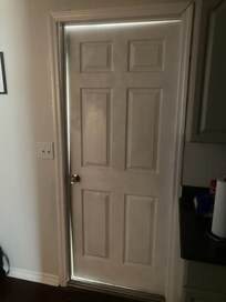 Daylight from back door