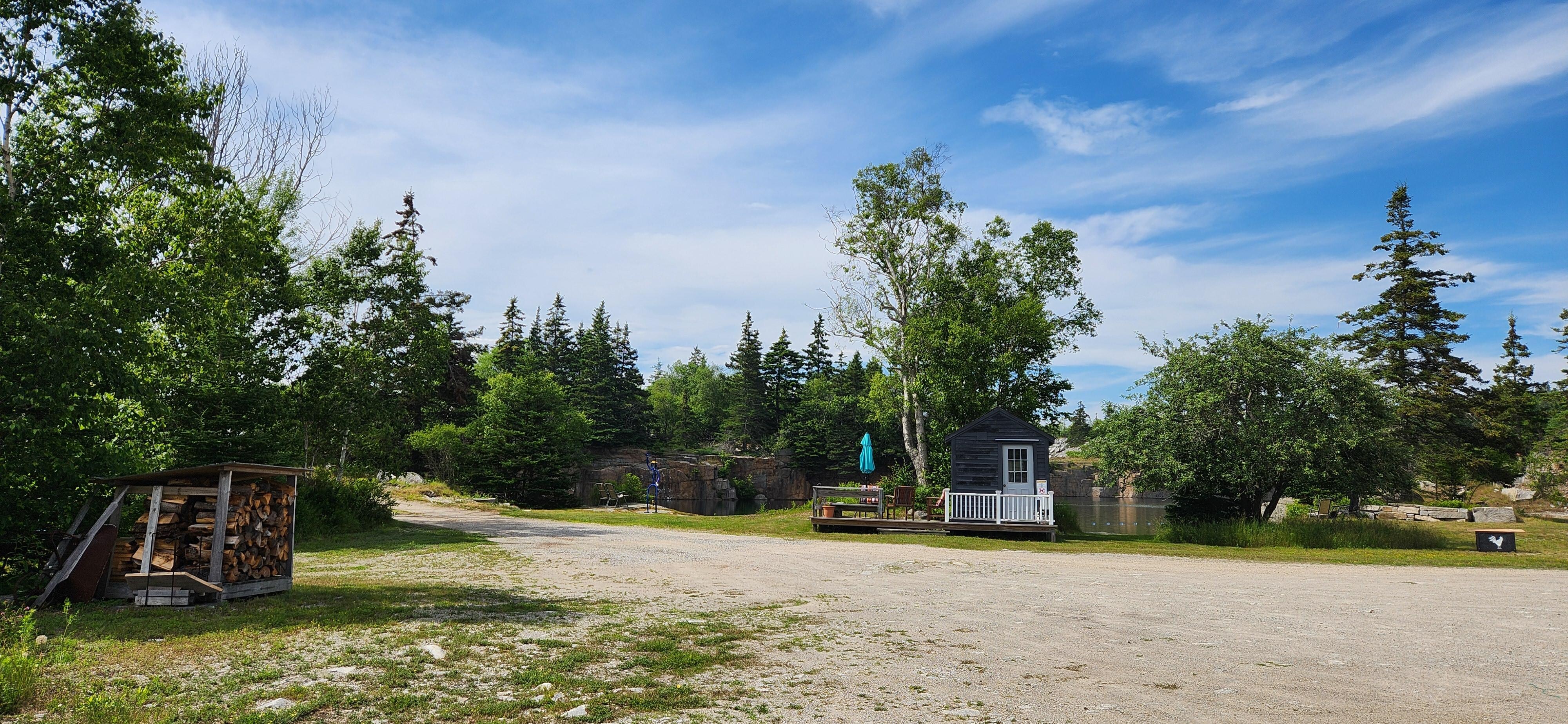The grounds.
