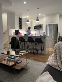 Beautiful and newly updated fully stocked kitchen!