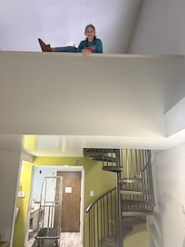 She loved the loft area
