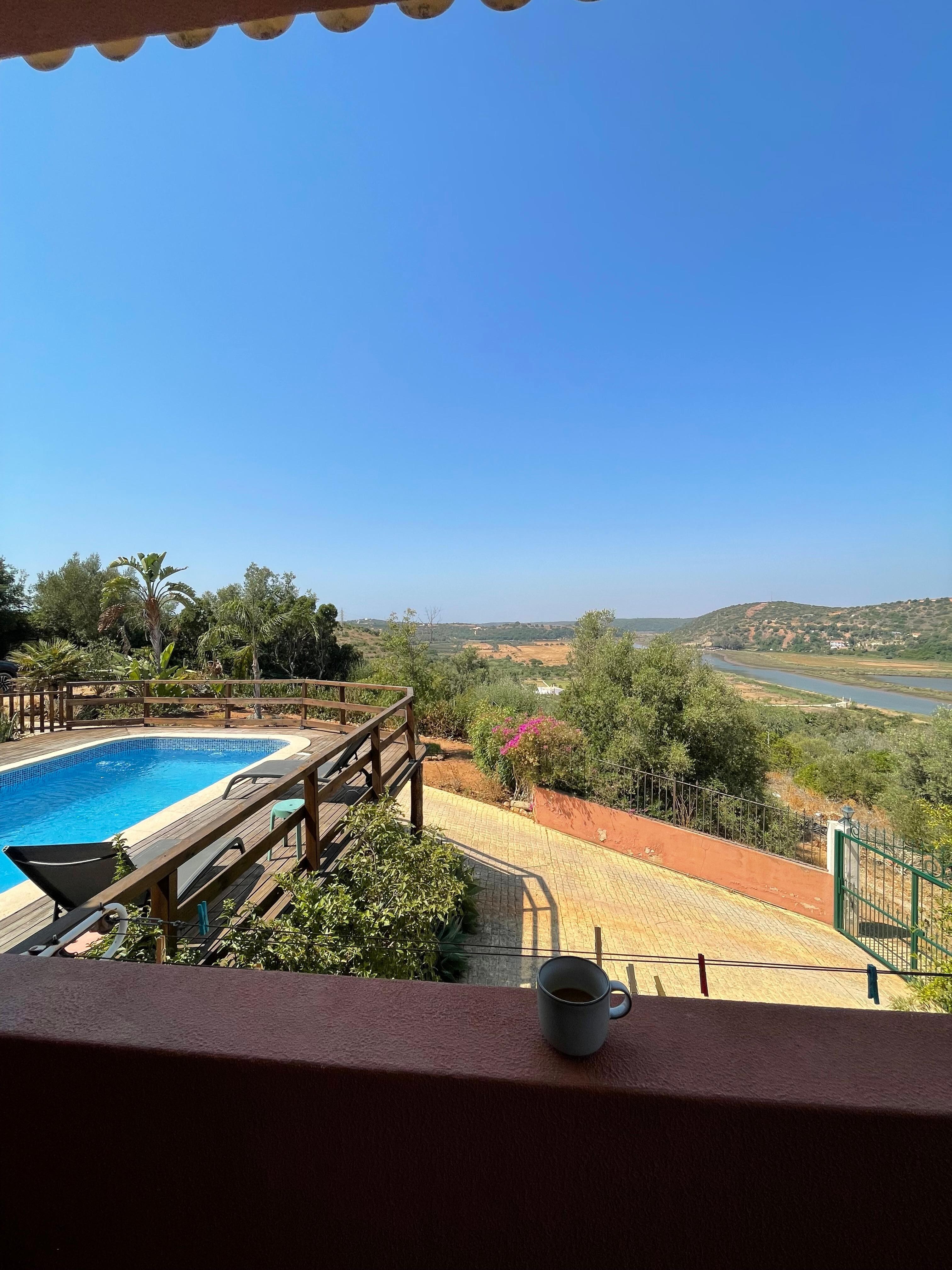 Views from different patio