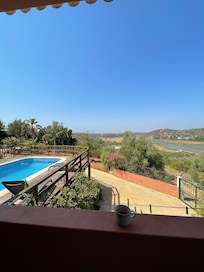 Views from different patio