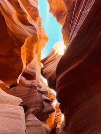 An absolute "must see" is the lower Antelope Canyon tour!
