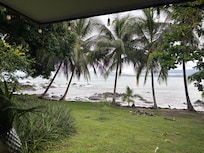 View of the beach. Careful of riptide