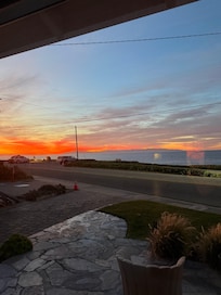 View from front sitting room.
