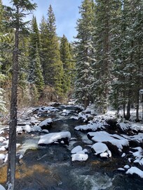 Lost lake hike about 10 minutes drive