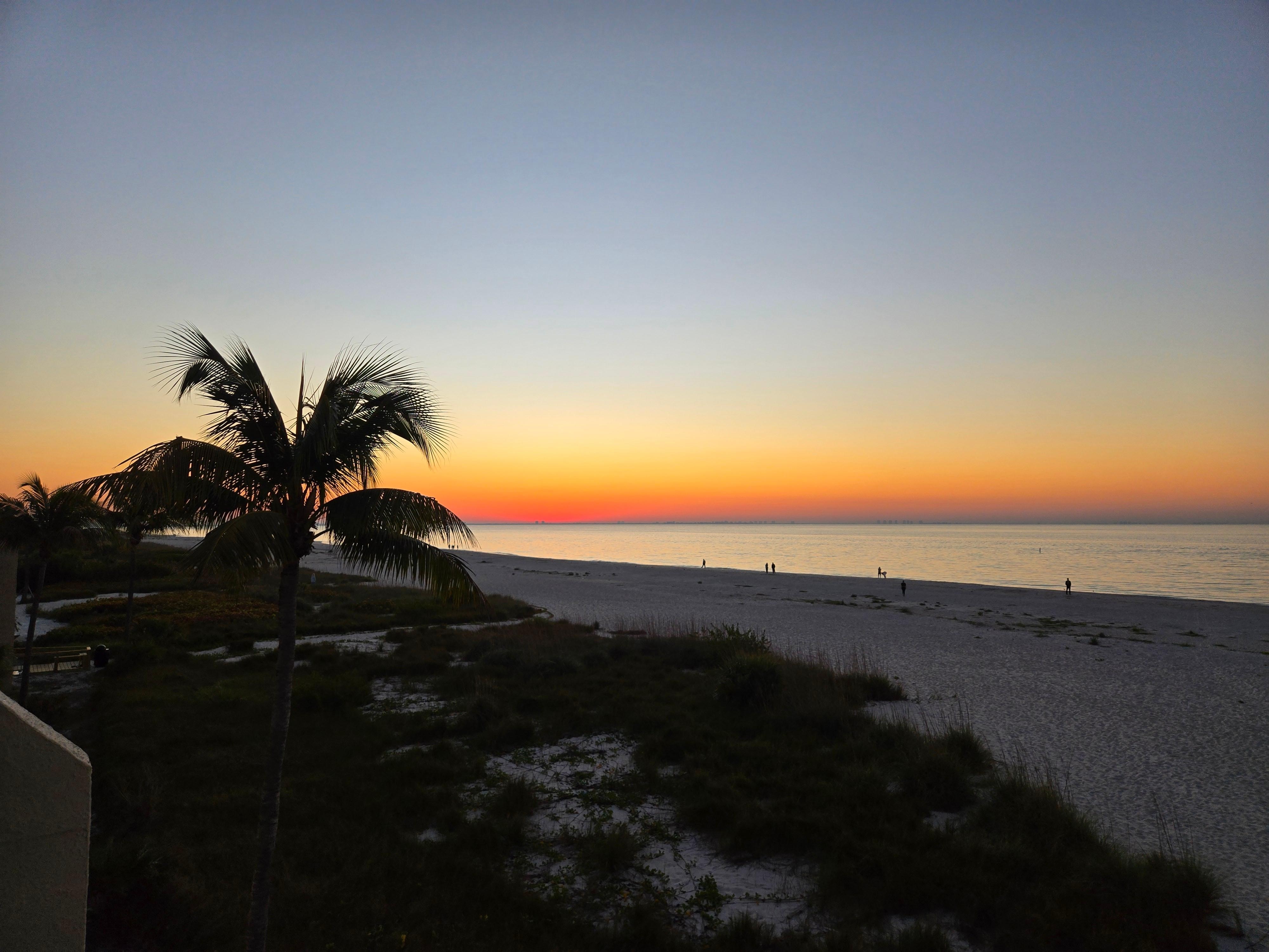 Sunrise from the beach
