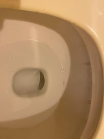 Dirty toilet