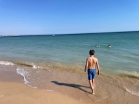 Beach out front