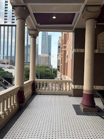 Mezzanine balcony