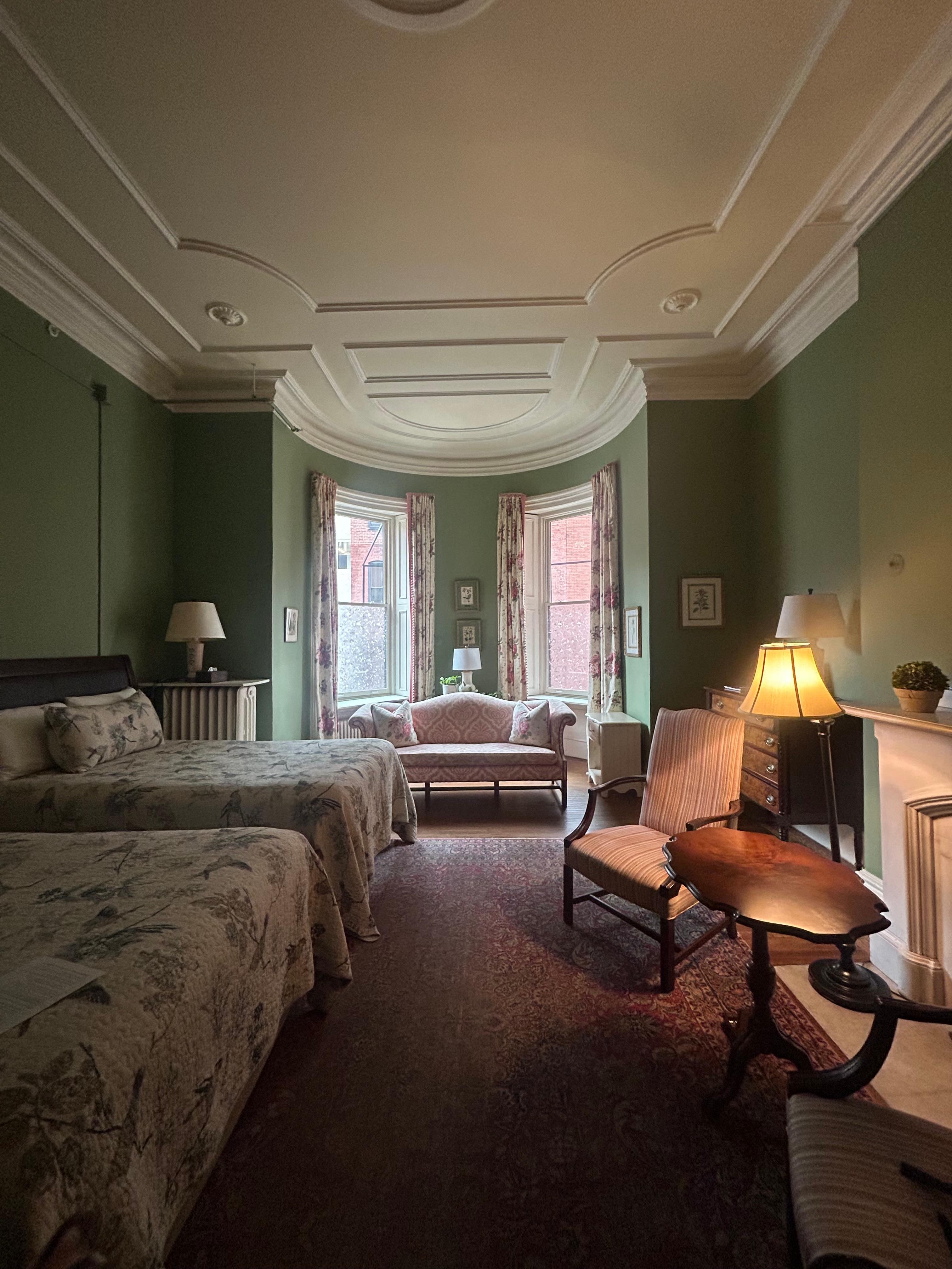 Very clean,comfortable, friendly staff and always had coffee.Thank you