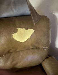 Worn and broken furnishings