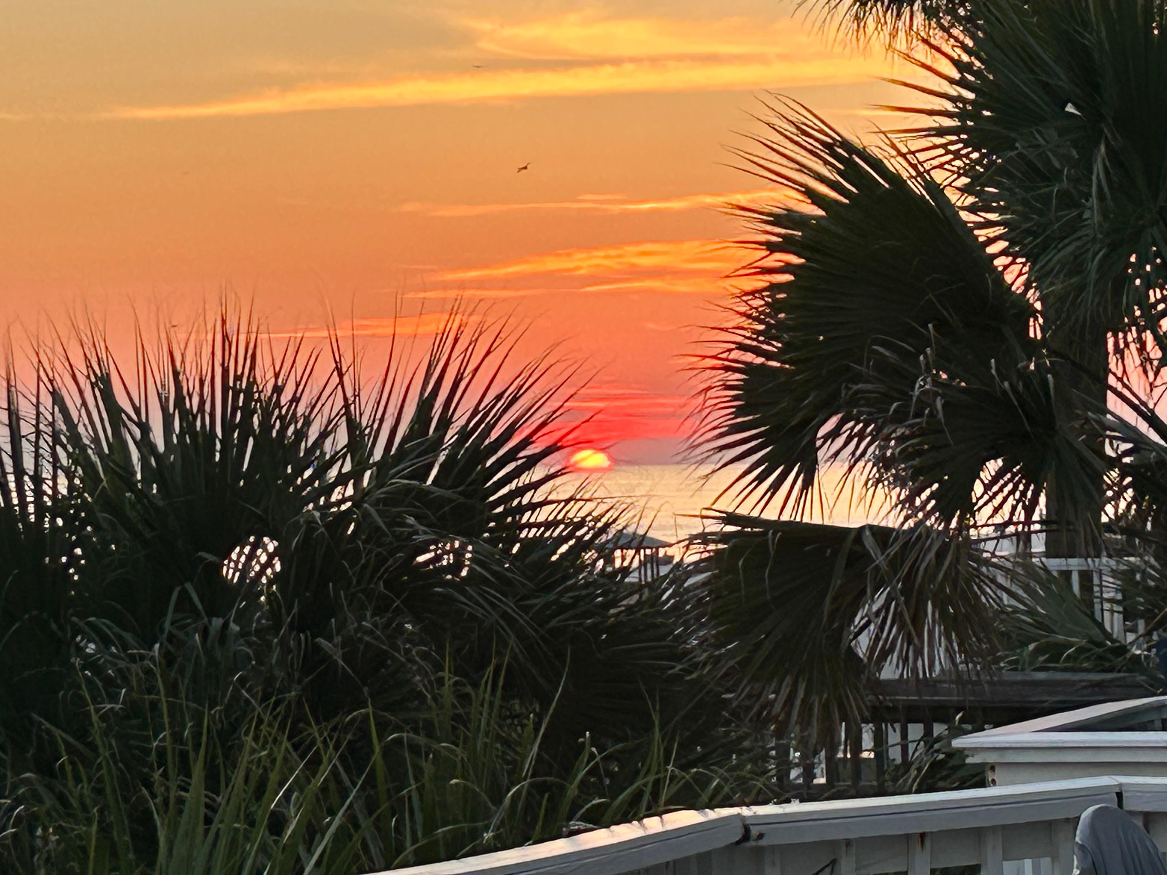 This is the view from the back deck