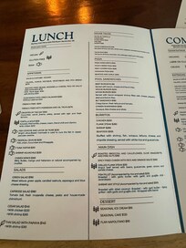 Lunch Menu