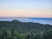 Vue sur le fleuve saint-laurent