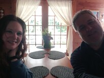 At home.