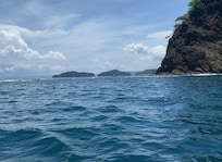 From the fishing boat.