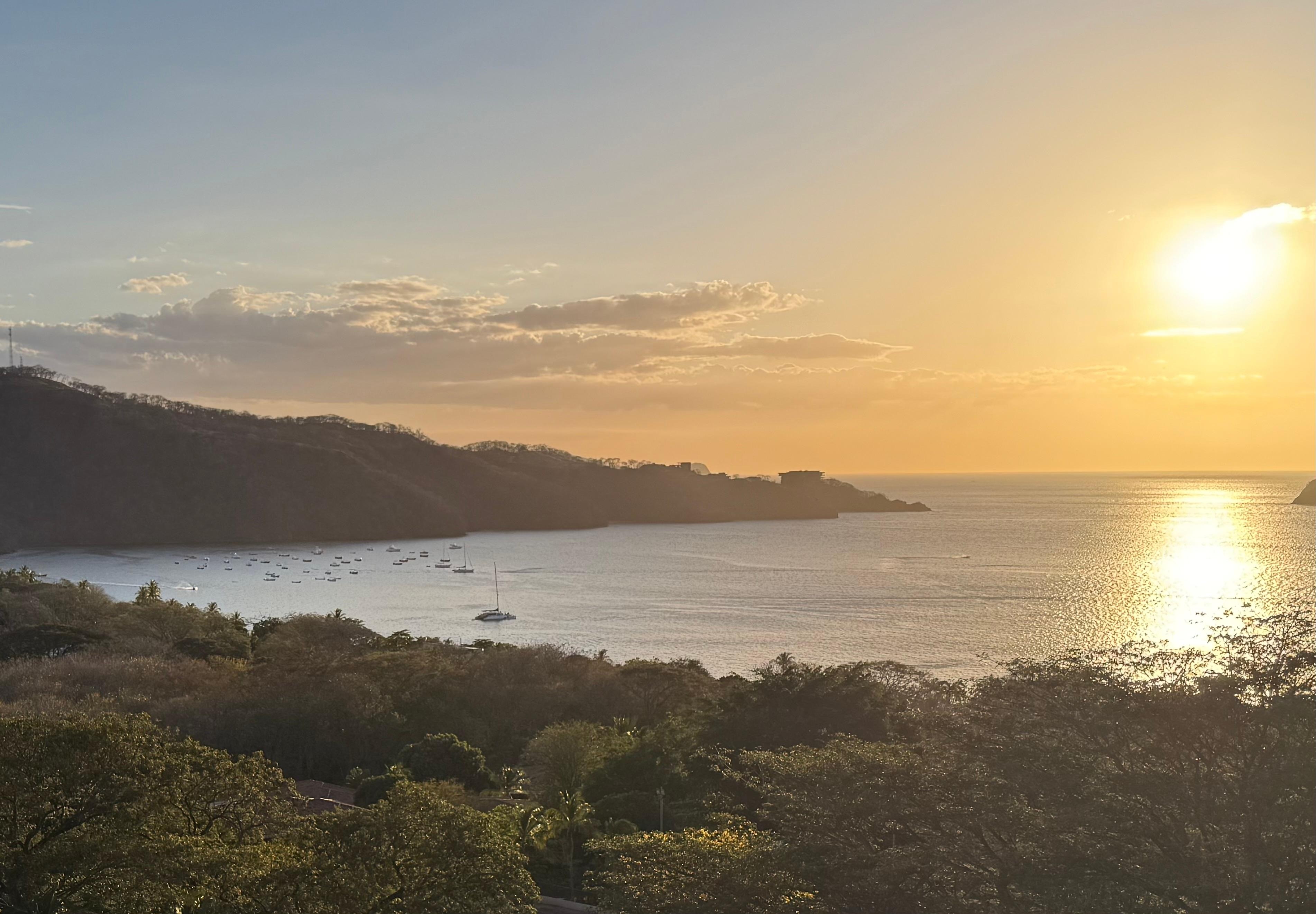  View from the balcony..