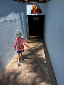 Kids club entrance