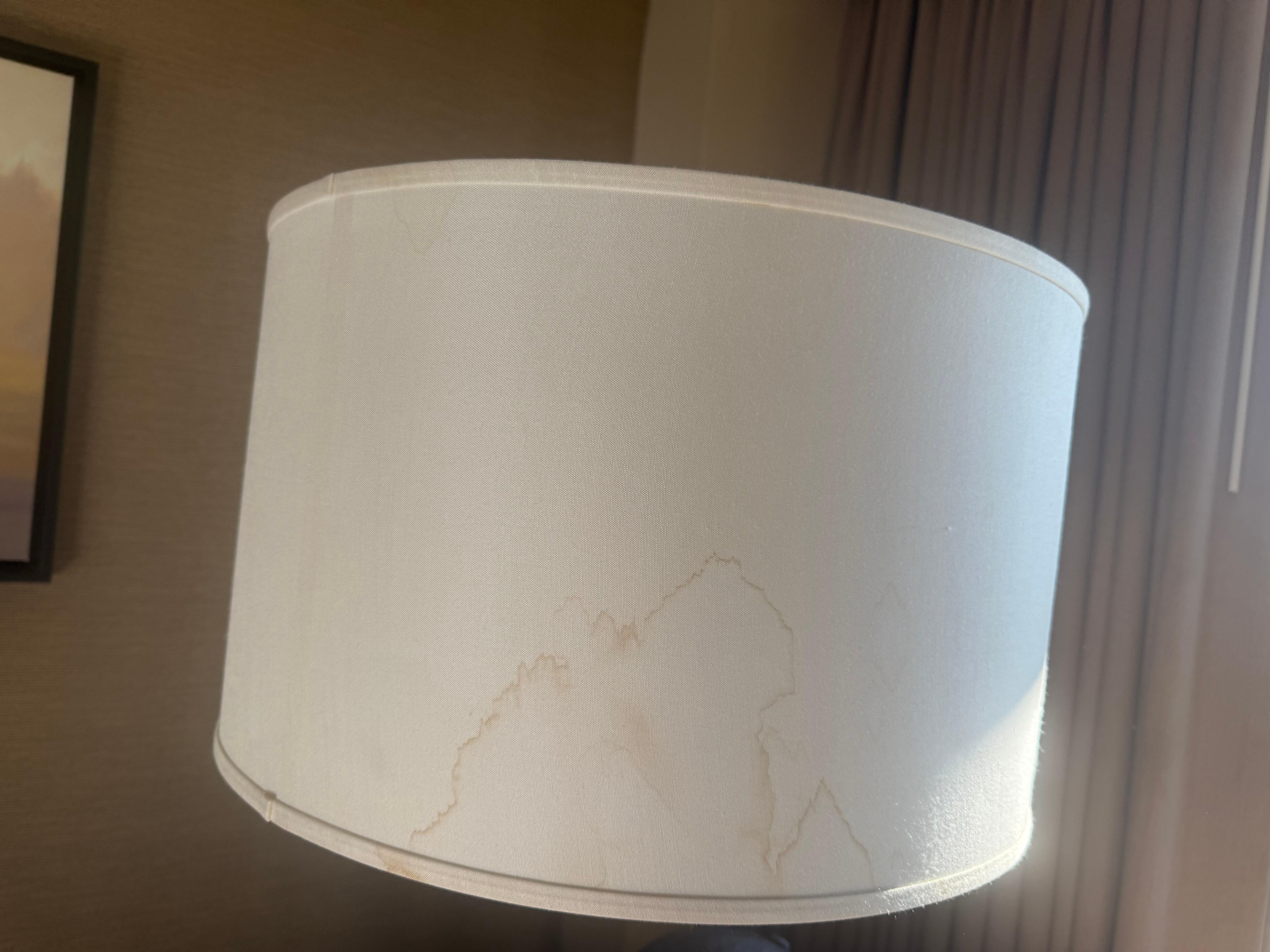 Stained lampshades 