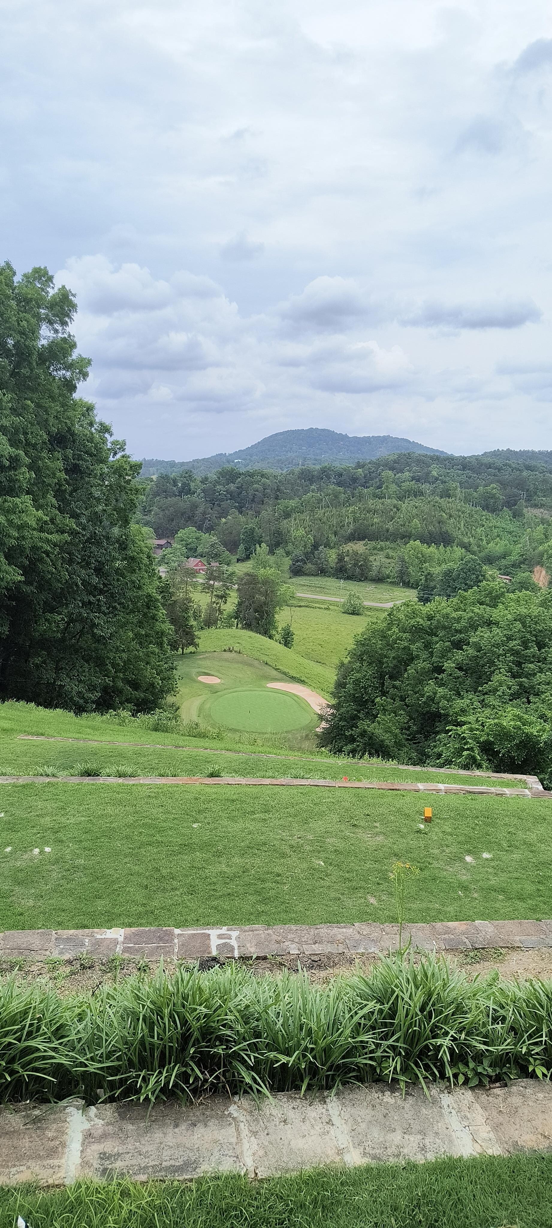 Scenic views from the Gatlinburg golf club about 5 miles from the hotel.