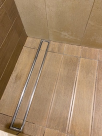 Dirty, grout not clean