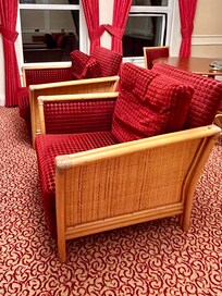 Rather poor furniture