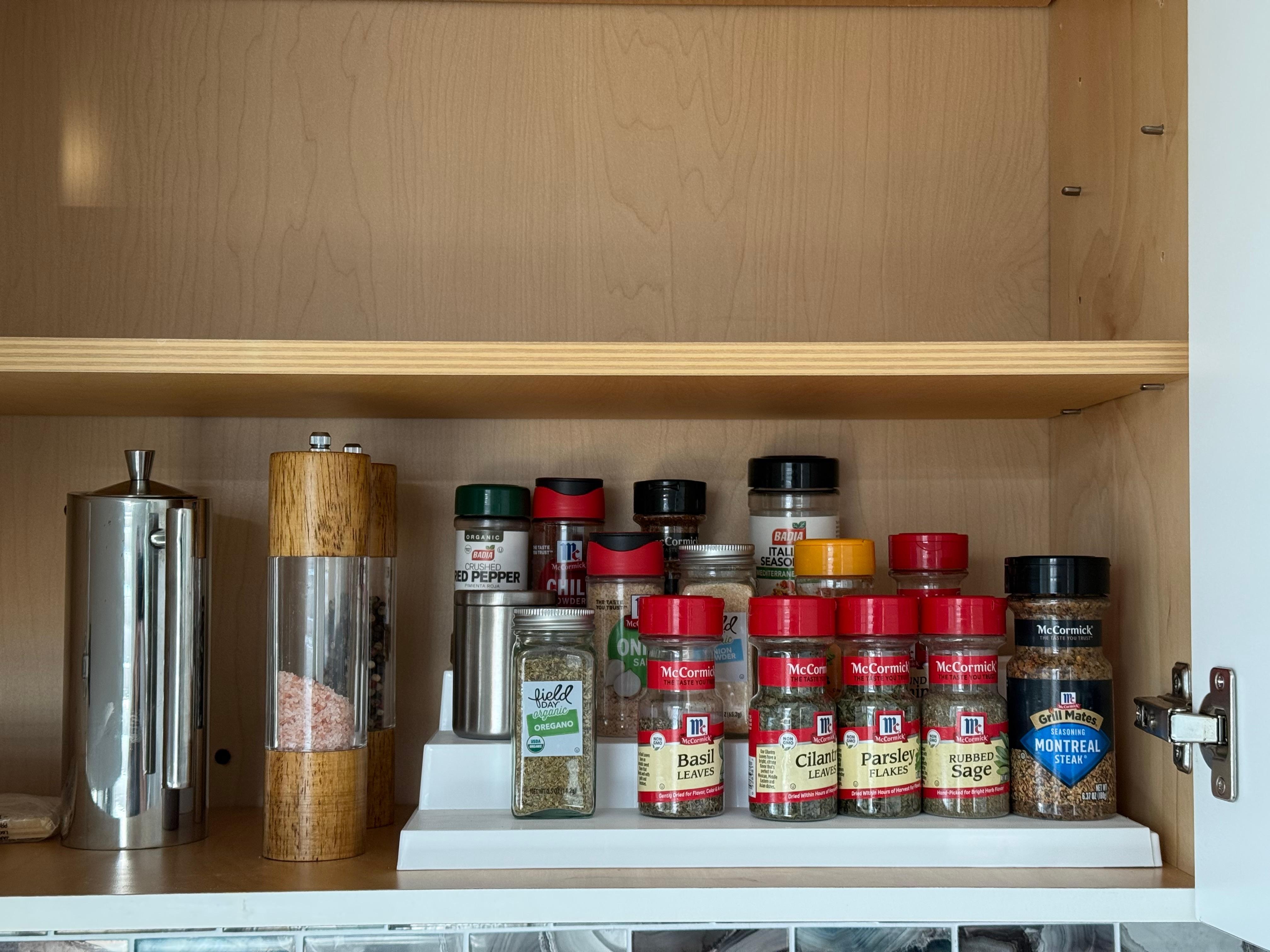 A lot more than the standard salt and pepper.