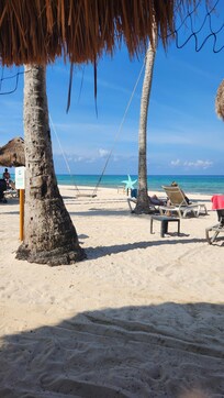 More beach