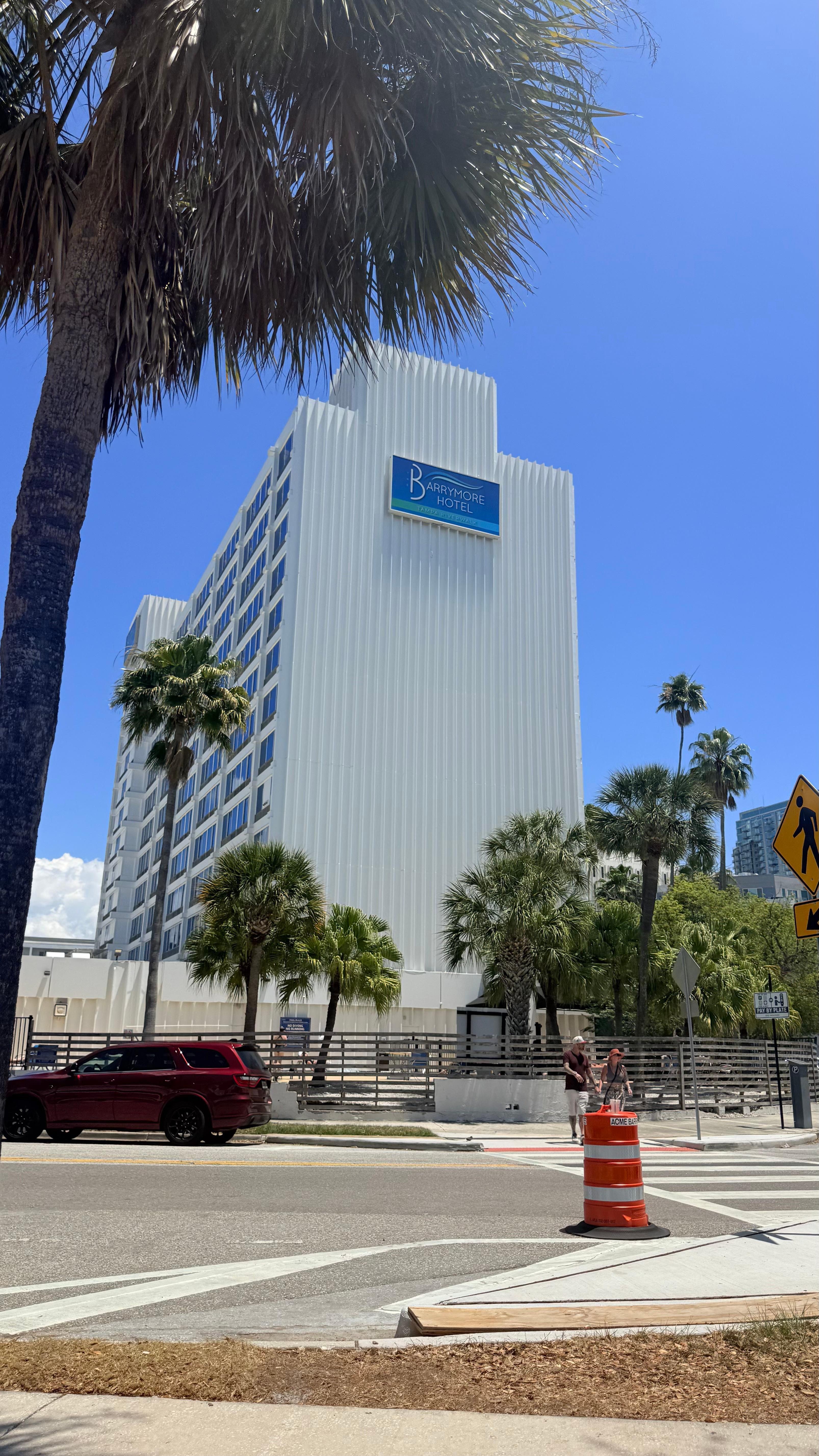 View from the river.