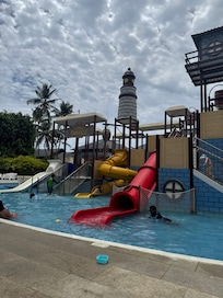 Kids water park.