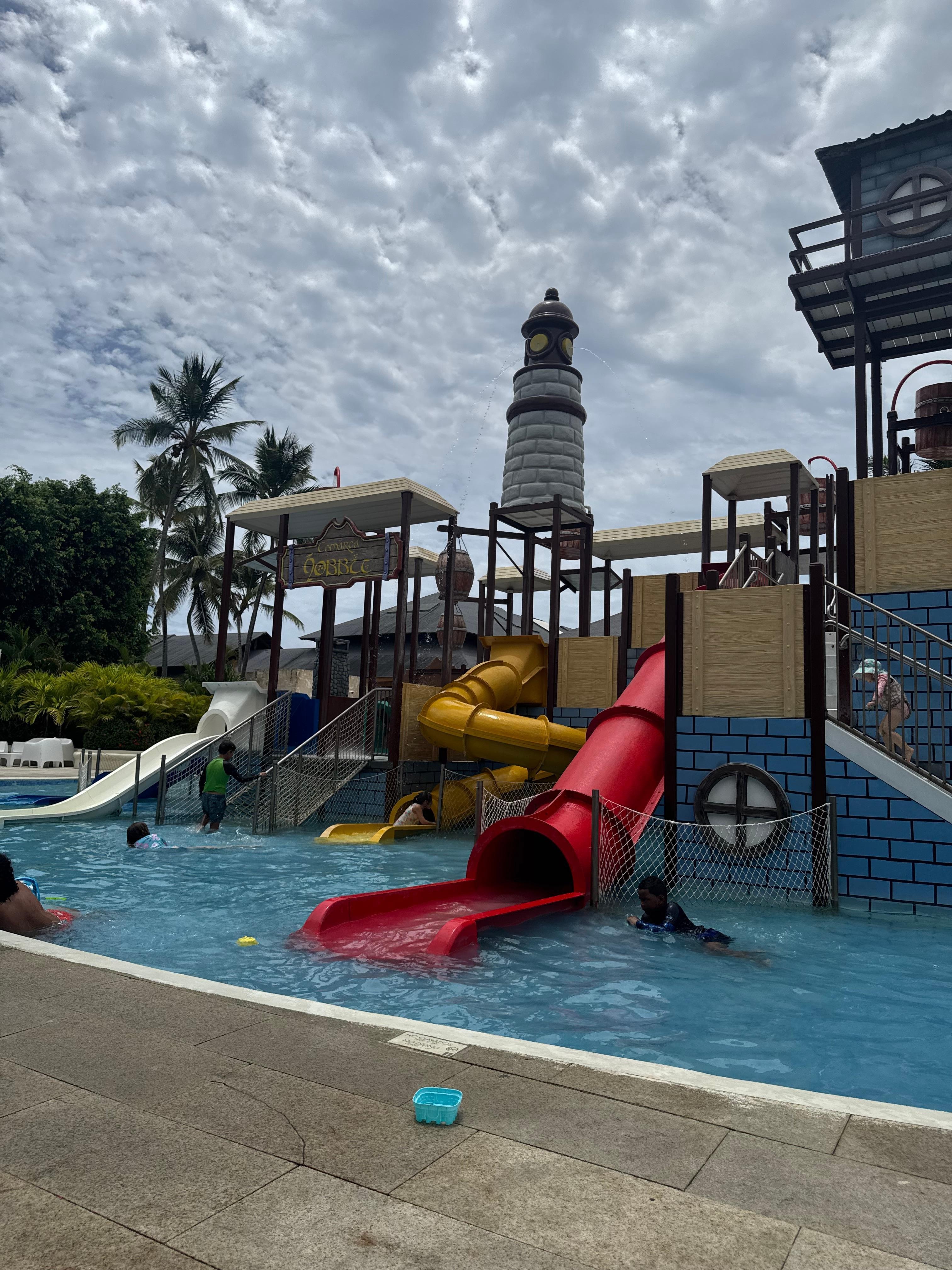Kids water park.