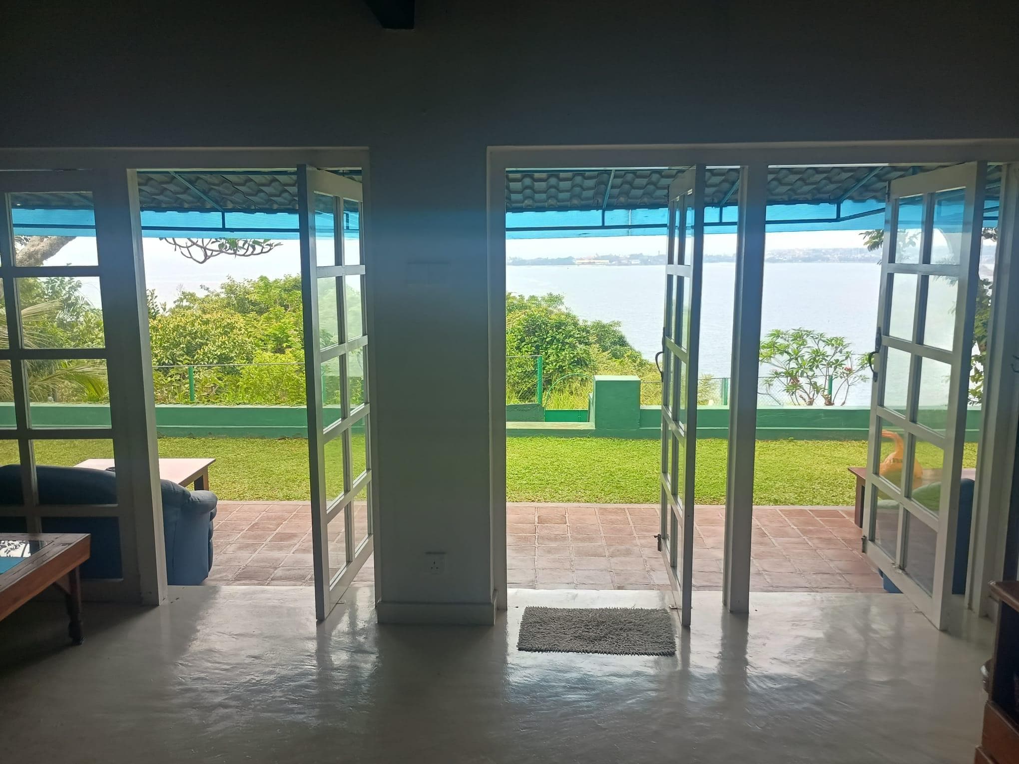 View from living room connecting both bedrooms