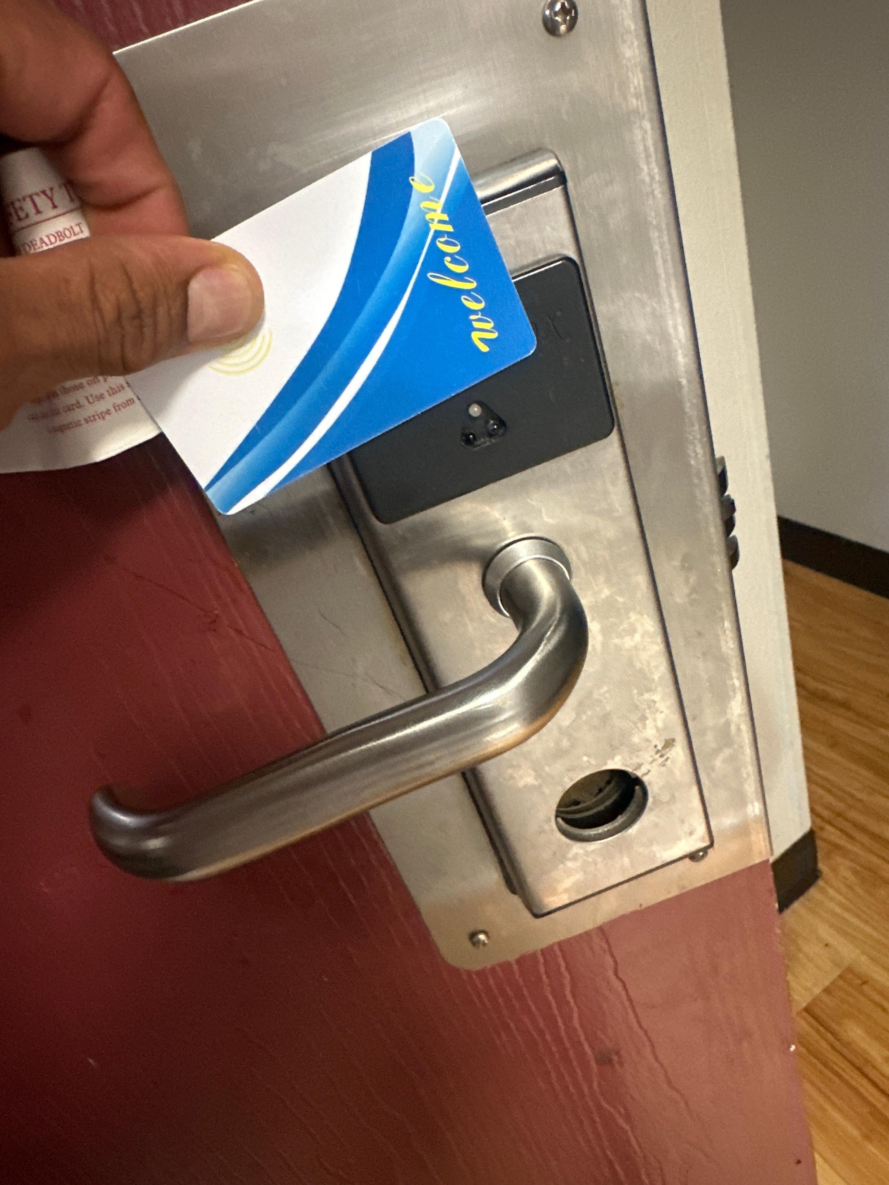 Llave de acceso que no funciona la cerradura