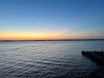 Taken from our room window (3rd floor) at sunset