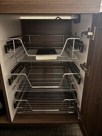 Limited space to store clothes.