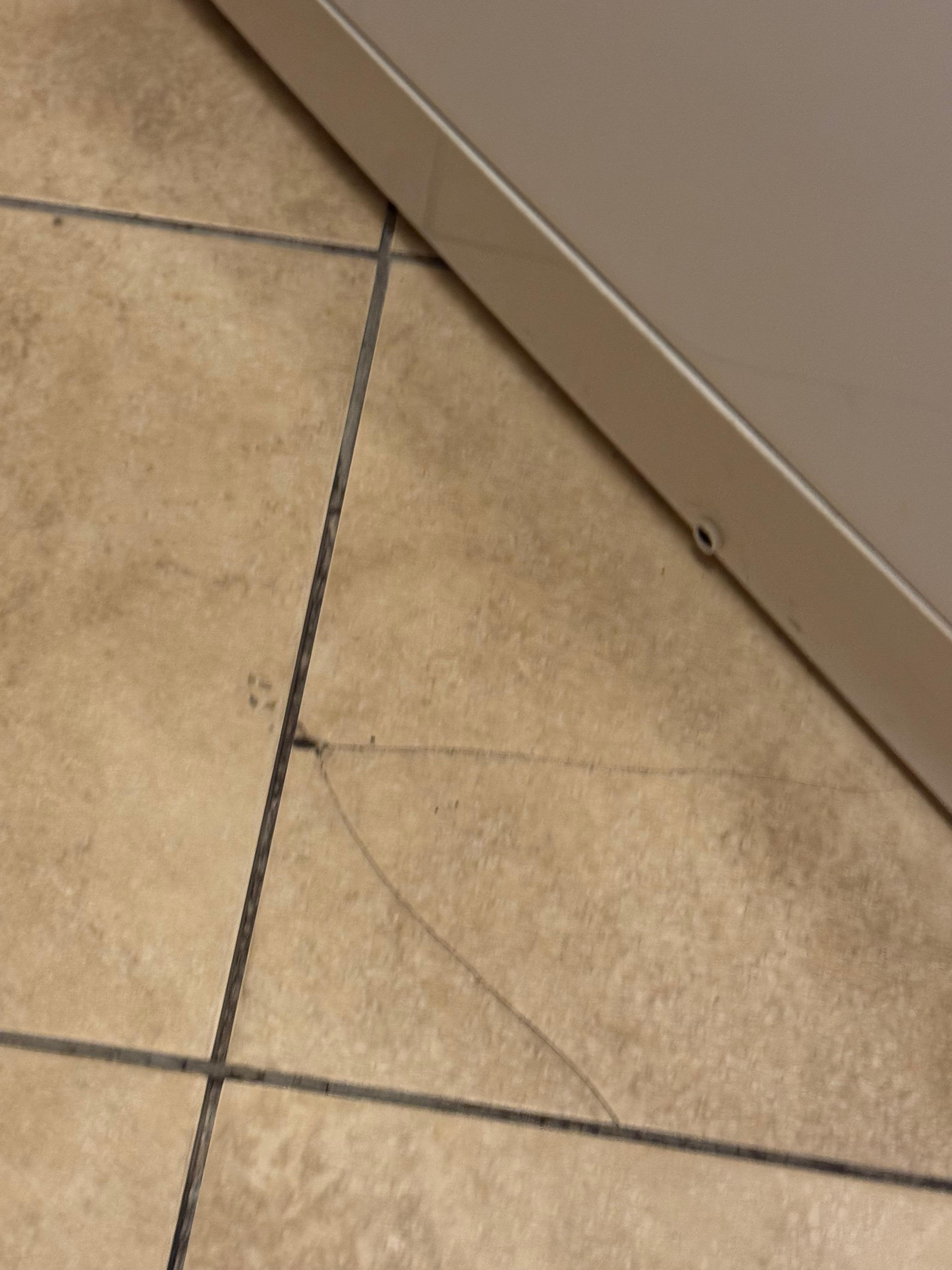 Bathroom floor
