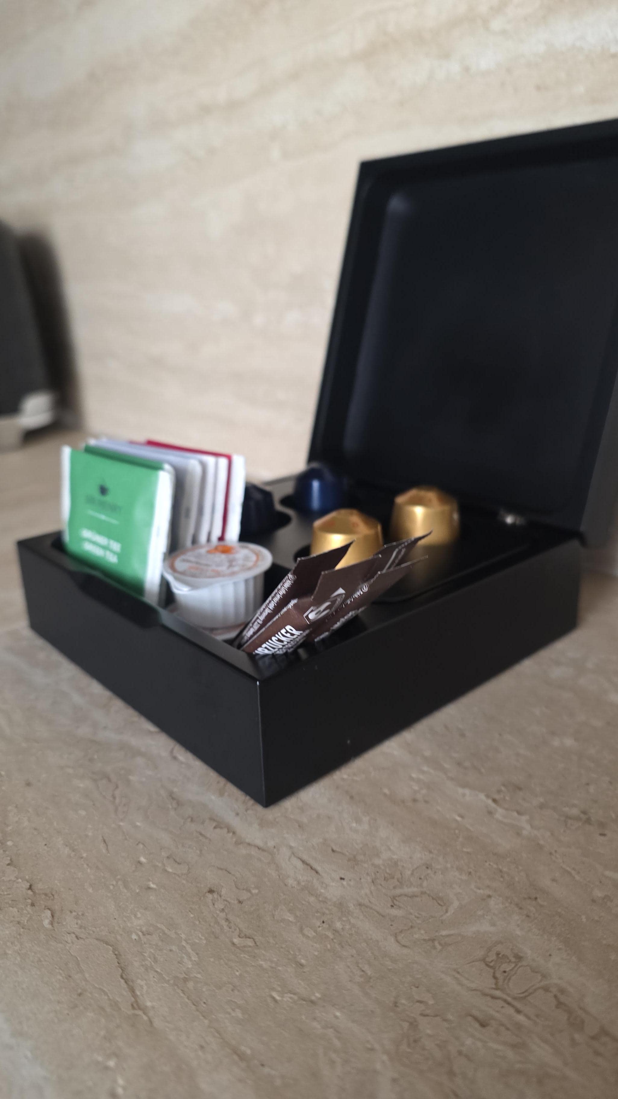 Assortment of coffee and tea