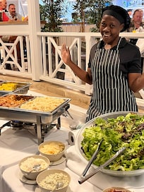 BBQ night at The Deck