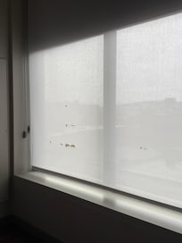 Holes in blinds