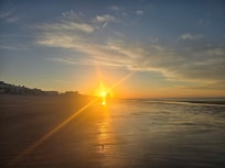 Sunrise on the beach