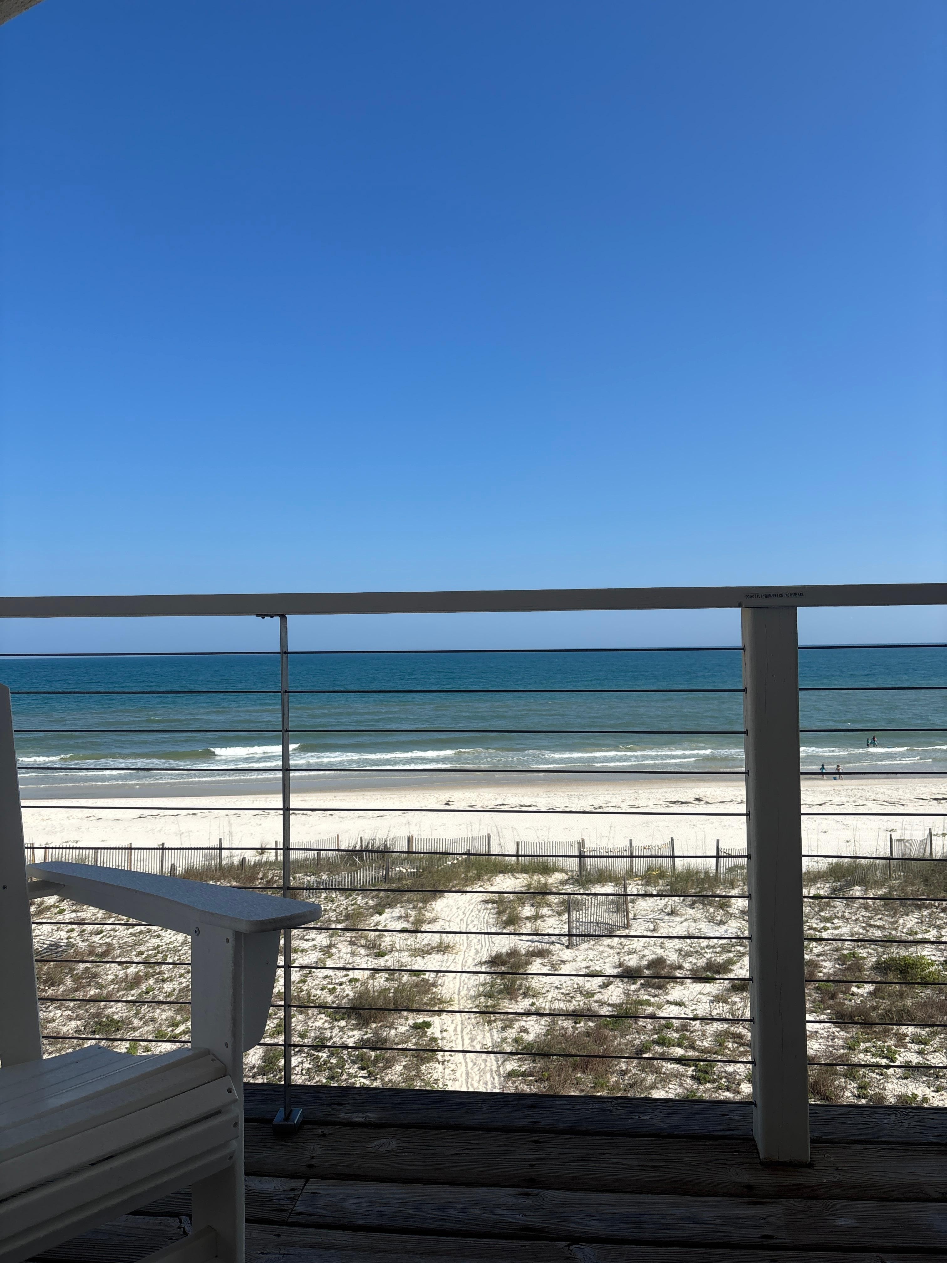 Daytime view from main porch