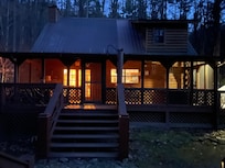 Cabin from river side.