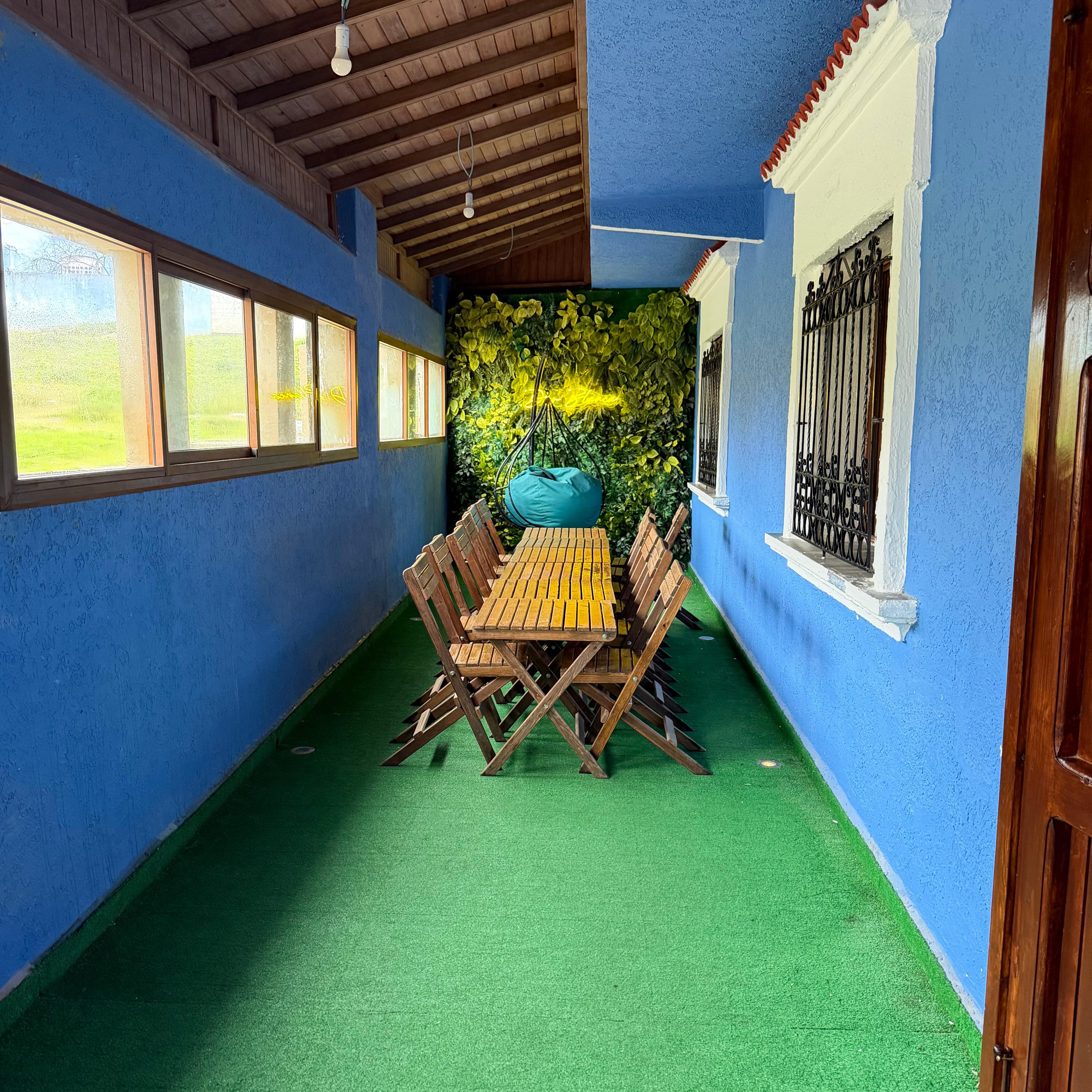 Communal dining space 