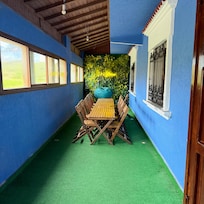 Communal dining space