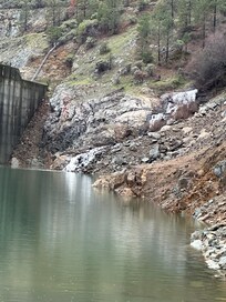 Deer creek was high!